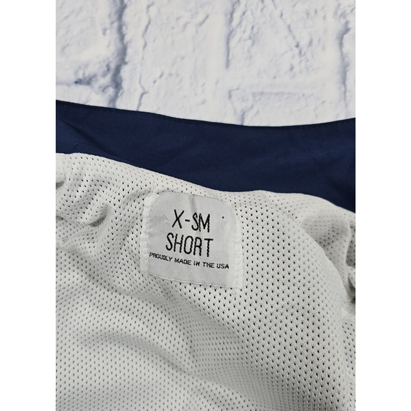 US Air Force ADULT SZ XS SHORT Jacket Blue Mesh Lined Zip Windbreaker Duro 2013 - Picture 11 of 14